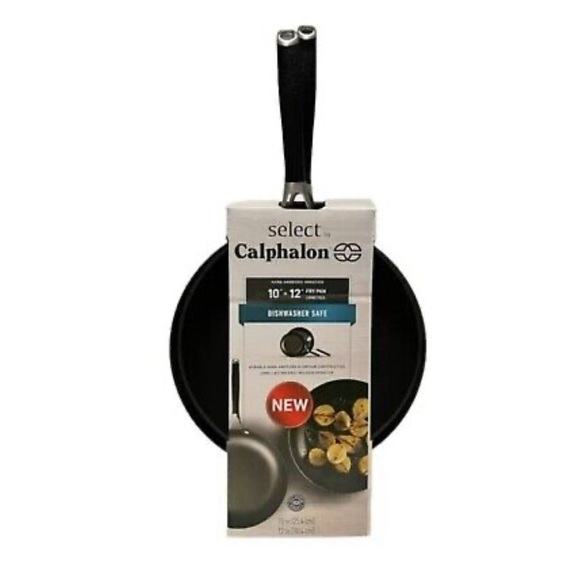 Calphalon 10” and 12" inch Hard Anodized Nonstick Fry Pan Combo Cookware - Picture 1 of 8